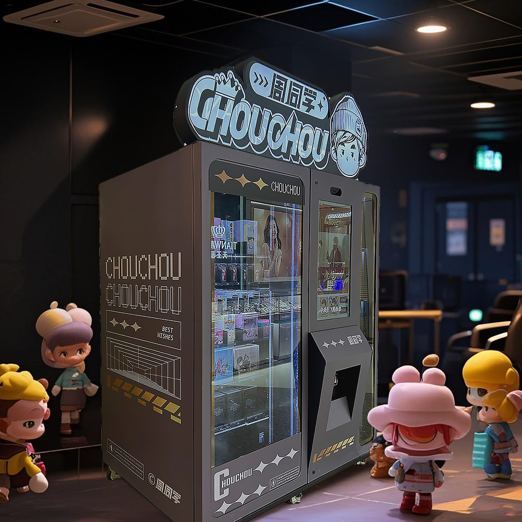 weimi IP merch vending machine for selling pop mart,pokemon toys in theater,suitable for placing in corridors, ticketing areas,entrances and exits